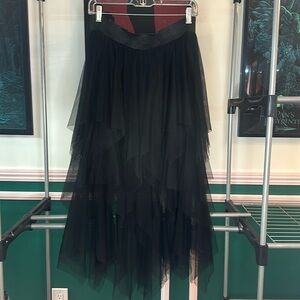 Free People Mesh Maxi skirt